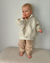 Cream Teddy Jumper